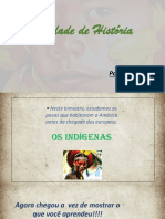 Atividade Povos Indígenas 1 Ponto