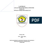 Laporan Praktik Kerja Industri di PT