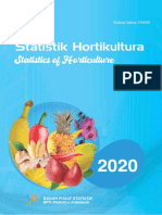 Statistik Hortikultura 2020