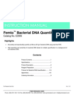  Femto Bacterial Dna Quantification Kit 