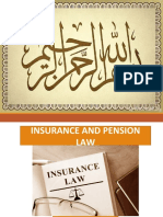 Insurance and Pension Law Lecture#1