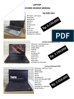 daftar harga laptop