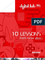 Download 10 Lessons From SXSW 2011 by Digital Lab SN54155359 doc pdf