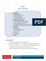 Module - 4 Number System and Codes