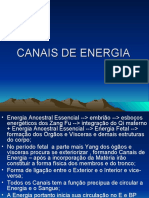 Canais de Energia-Local e Função