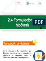 2.7 Formulacion de Hipotesis