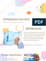 Kepribadian Dan Nilai