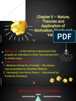 Chapter II - Nature, Theories and Application