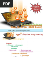 Basics of Python Programming7