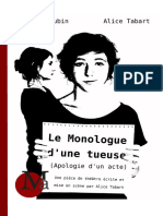 Dossier Presse Monologue Tueuse