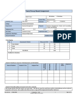 Team/Group-Based Assignment: No. Assessment Criteria Measured CILO Maximum Mark Marks Awarded