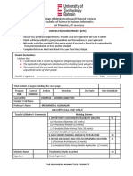 College of Administrative and Financial Sciences Bachelor of Science in Business Informatics 1st Trimester, AY 2021-2022