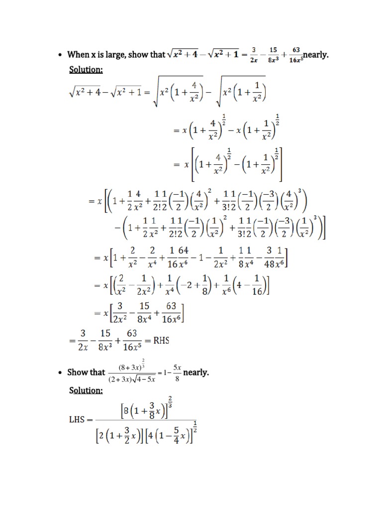 Infinite Series Summation Guide | PDF | Summation | Infinity