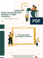 K13 - Statistik Non Parametrik Untuk Uji Kemaknaan Sampel Tunggal