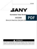 SAC2200 Manual de segurança, operação e manutenção