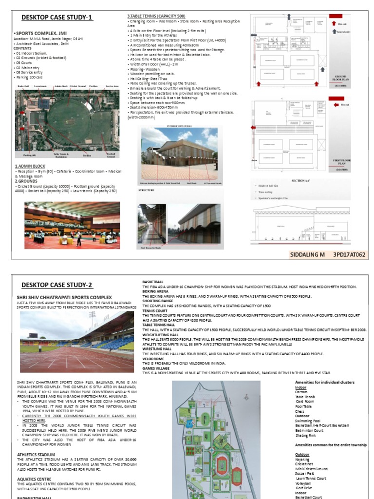 Chhatrapathi Shivaji Sports Complex Desktop Case Study PDF Athletic