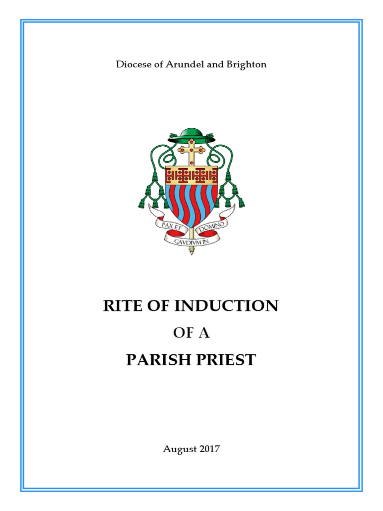 The Induction of a New Parish Priest | PDF | Catholic Church | Bishop