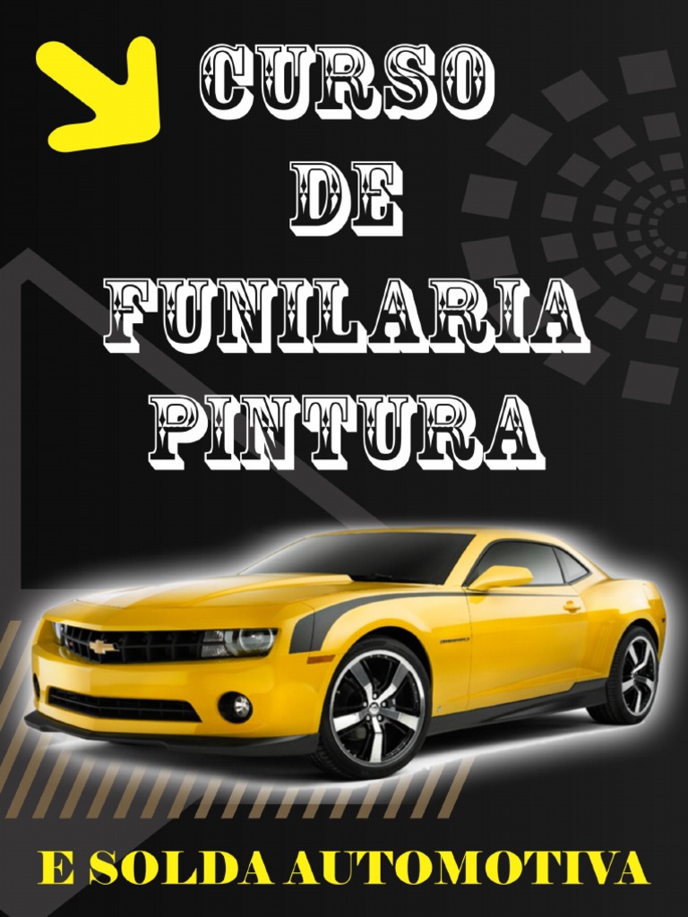 Curso de Funilaria, Pintura e Solda Automotiva - Apostila - 3 | PDF ...