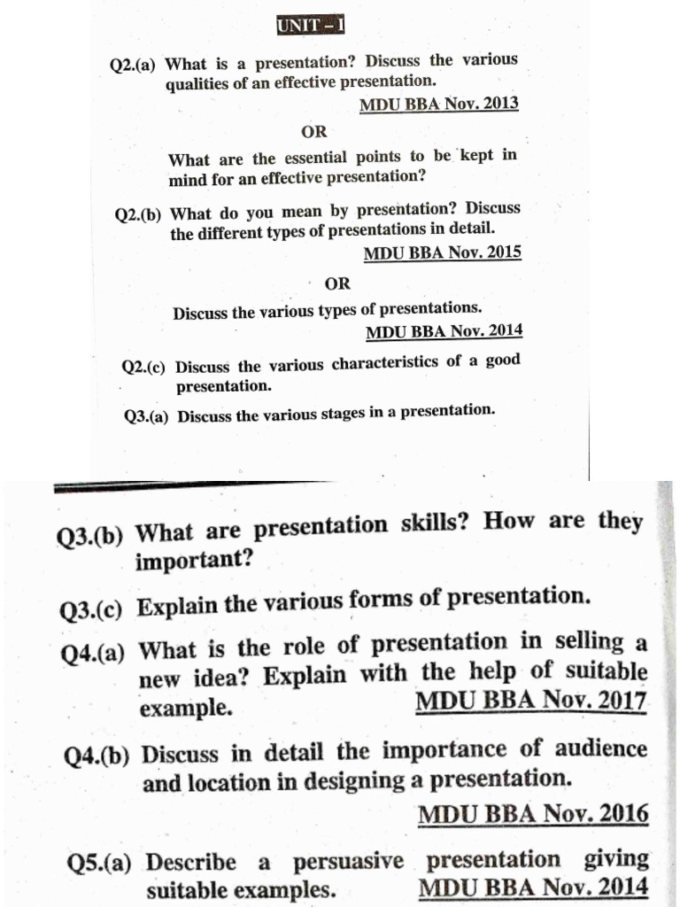 Presentation Skills and Personality Development | PDF