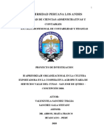 Universidad Peruana Los Andes Caratula