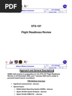 STS-107 Flight Readiness Review: Safety & Mission Assurance