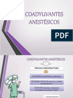 Coadyuvantes Anestesia