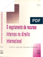 Cançado Trindade - O Esgotamento de Recursos Internos No Direito Internacional