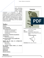 Transistor - Wikipedia, La Enciclopedia Libre