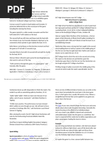 Sports Articles
