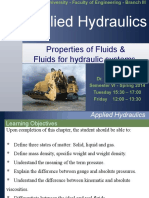 Lecture 2 - Fluid Properties