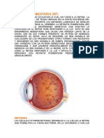 Retinitis Pigmentaria