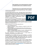 Compromiso participantes curso cambio climático Ucayali Nivel III