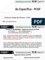 Legislação Específica - PCDF: Professor Rafael de Oliveira - PCDF