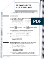 LE COMPARATIF ET LE SUPERLATIF - UNITE 22 (1)