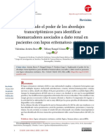 Explorando el poder de los abordajes transcriptómicos para identicar biomarcadores asociados a daño renal en pacientes con lupus eritematoso sistémico