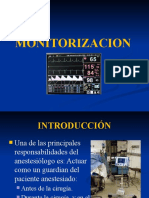 Monitorizacion Del Paciente Anestesiado