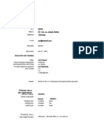 Ejemplo Cv 1