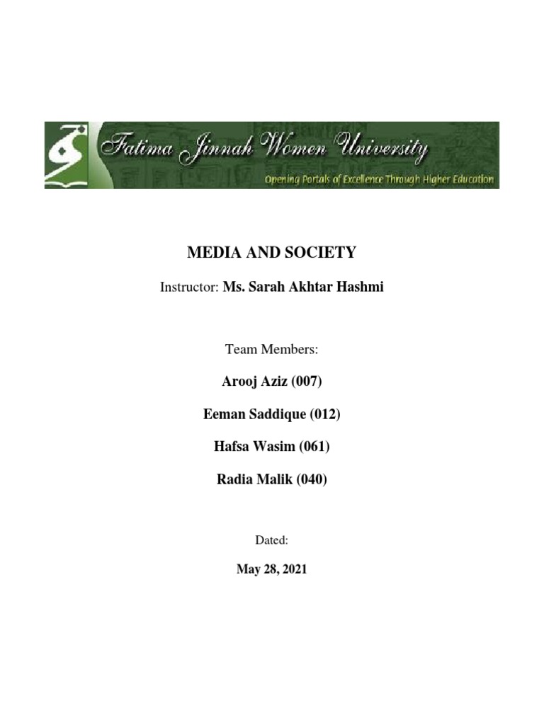 Impact of Social Media On Our Lives | PDF | Social Media | Popular ...