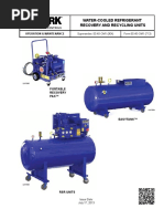 Water-Cooled Refrigerant Recovery and Recycling Units: Operation & Maintenance