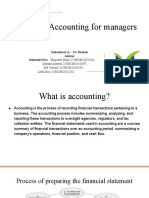 Accounting for managers: Analyzing financial statements of Marico Limited