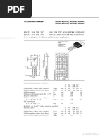 Transistor BDX65 NPN – Philips Original – Neuf En Emballage D’origine