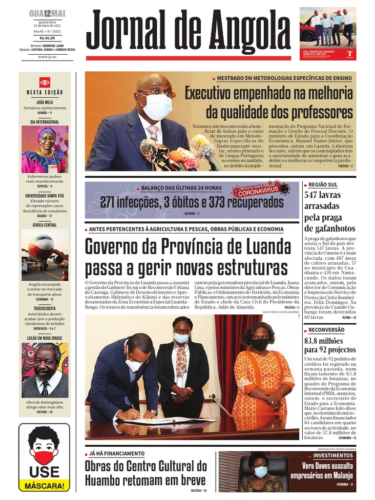Jornal de Angola - Notícias - Angolanas regressam aos triunfos nas