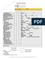 Topdrive Inspection Testing Document