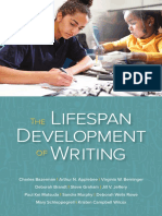 The Lifespan Development of Writing