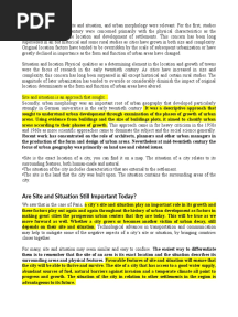 Site & Situation