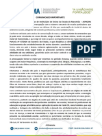 Suspensão de aulas segue orientações da Portaria Casa Civil no 47/2020