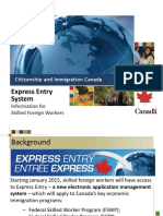 Express Entry System: Information For Skilled Foreign Workers