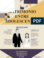 EXPOSICIÓN TUTELAR - Matrimonio Entre Adolescentes