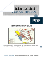 3.Antik Yunan ve Helen Döneminde Bilim