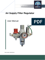 AA059.000.06 - User Manual - Air Supply Filter Regulator